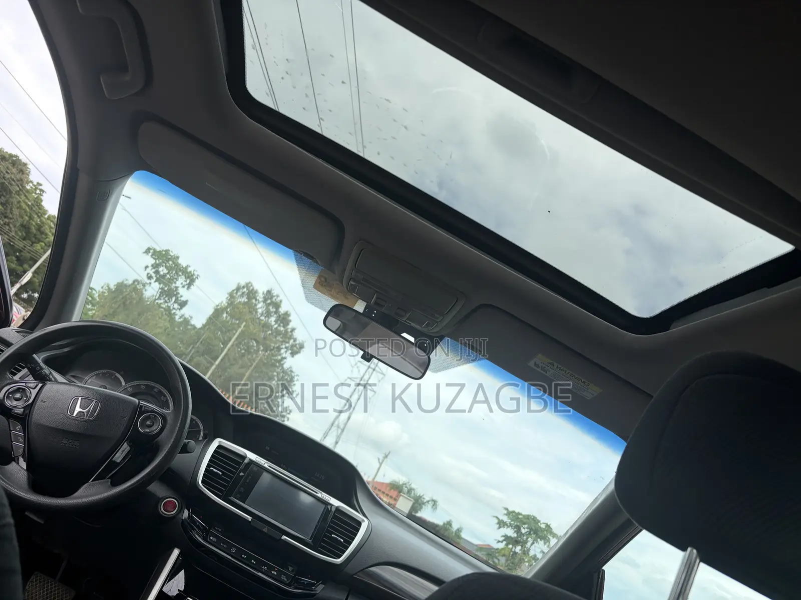Honda Accord 2015 Burgundy