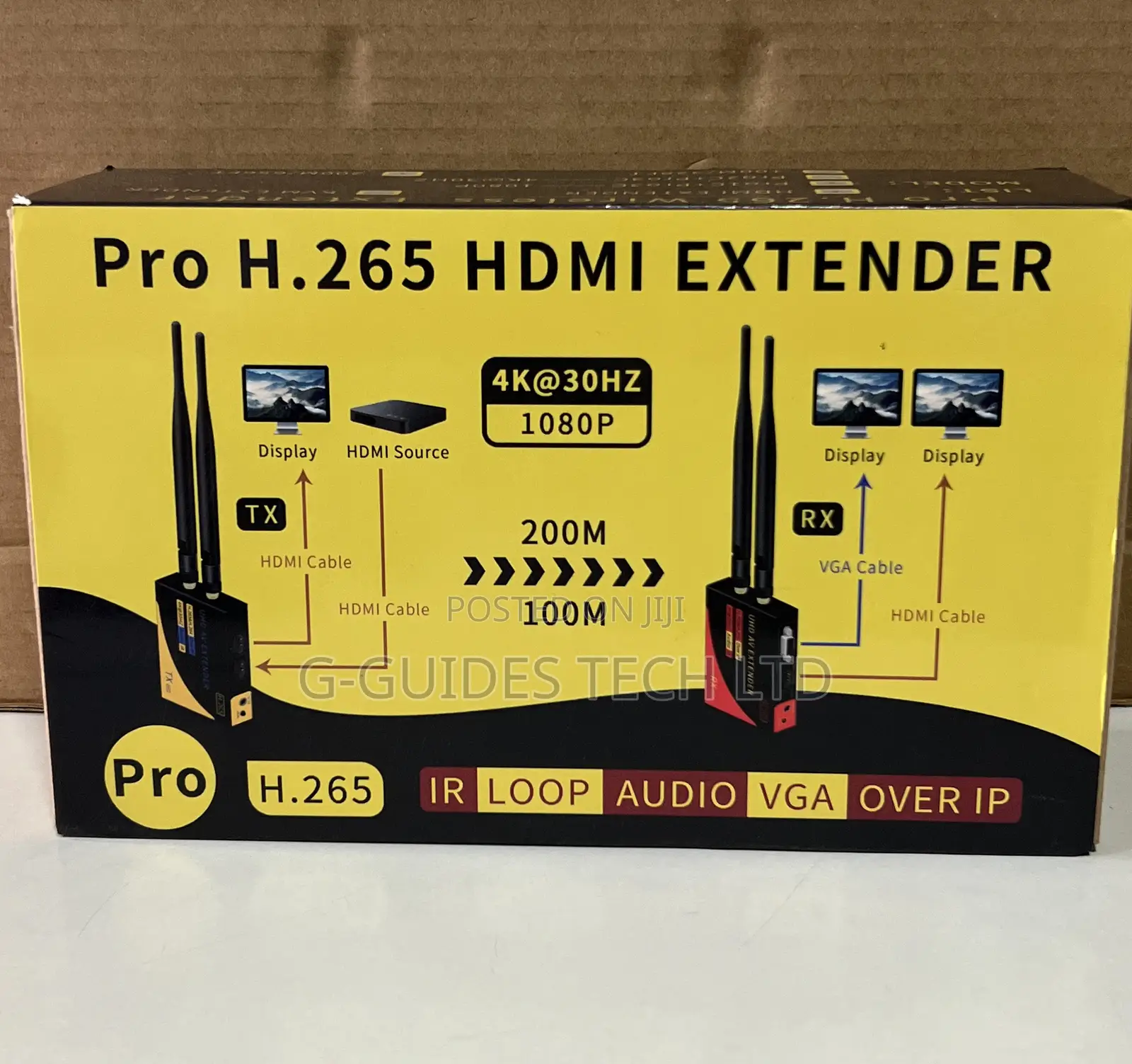 Pro H.265 Hdmi Wireless Extender 200m