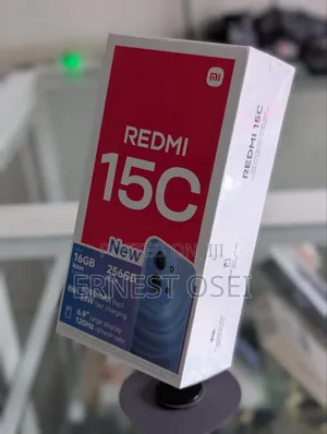 New Xiaomi Redmi 15C 4G 256 GB Red