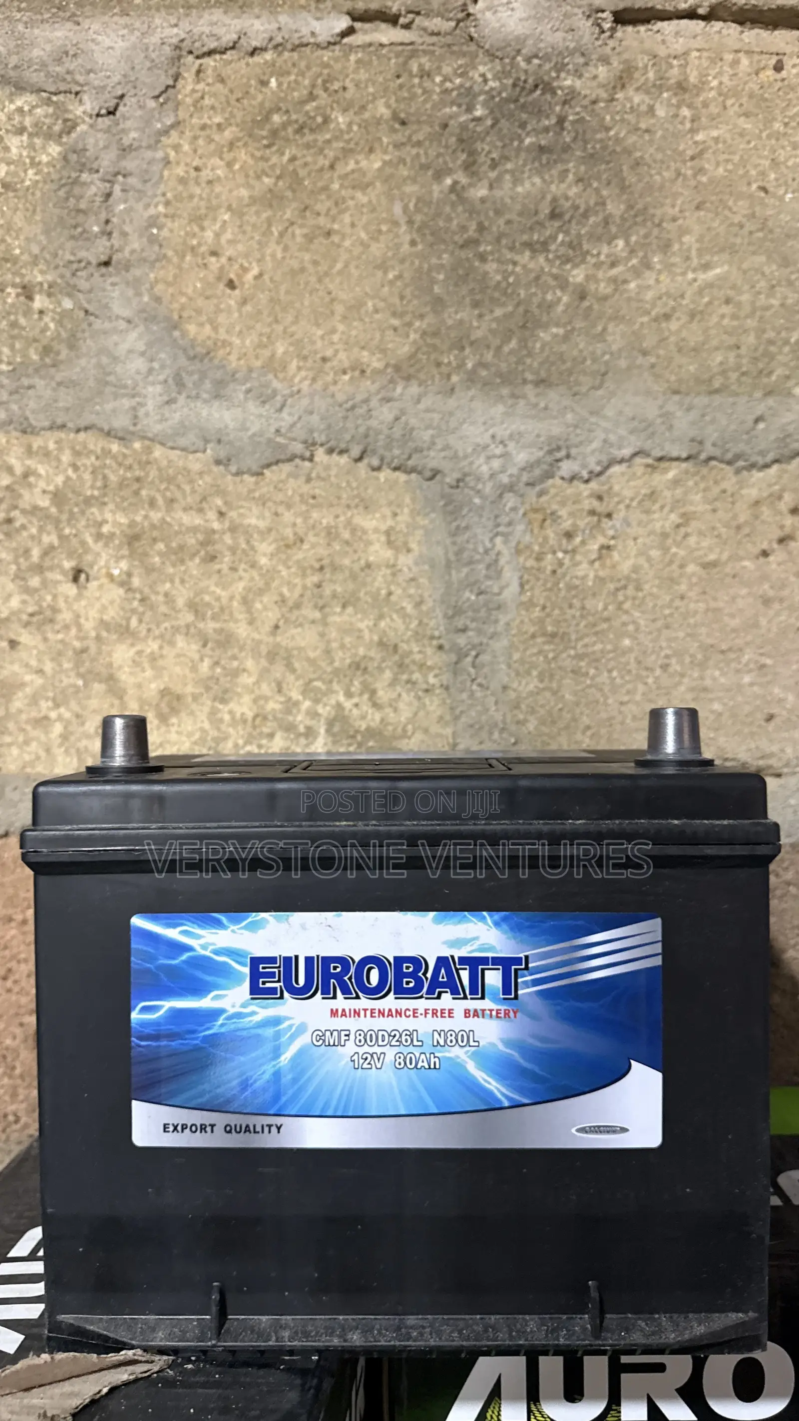 Battery- Car Battery 80ah