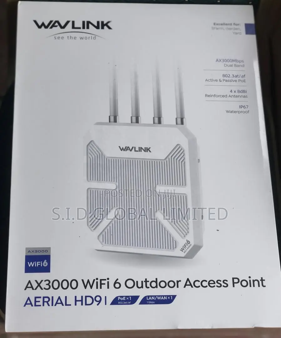 Ultra-Fast Reliable Wavlink Ax3000 Wi-Fi 6 Outdoor Access Point