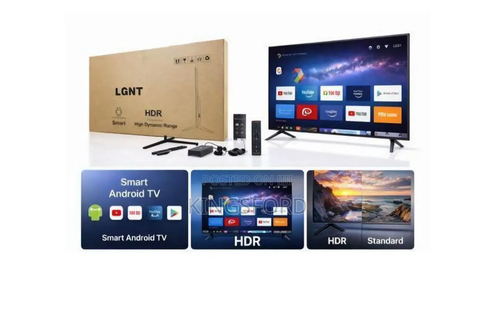 LGNT 43 Inches Smart Tv