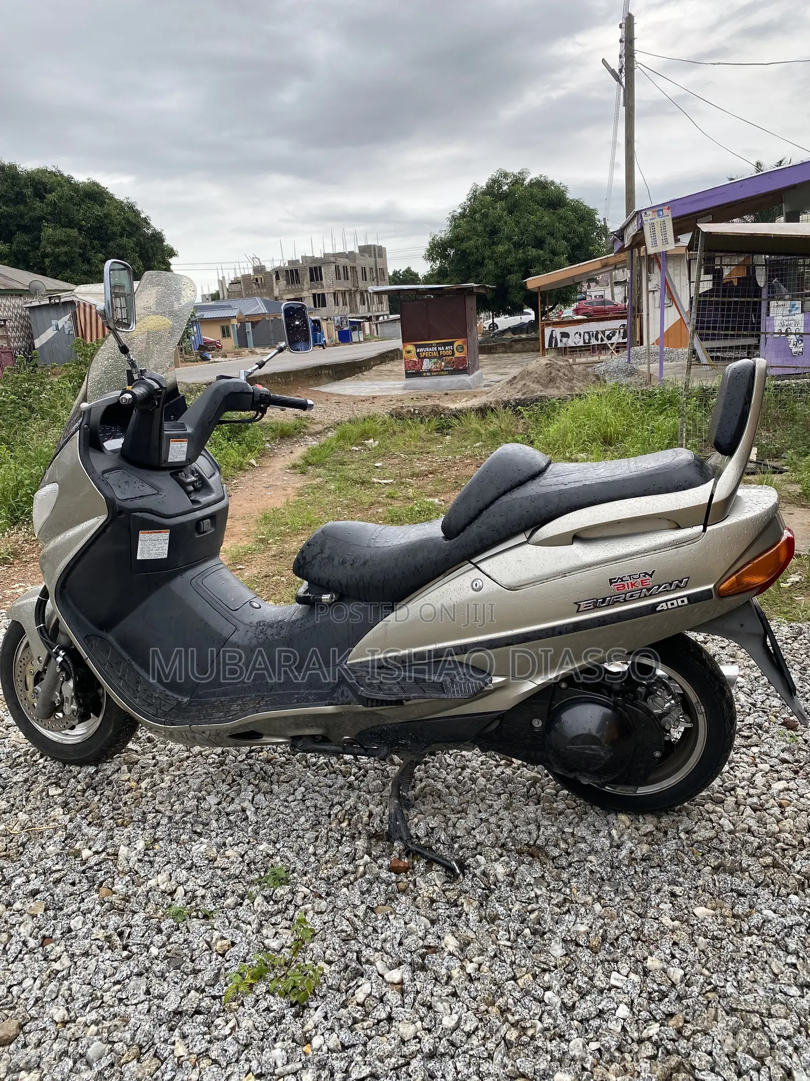 Suzuki Burgman 2018 Brown