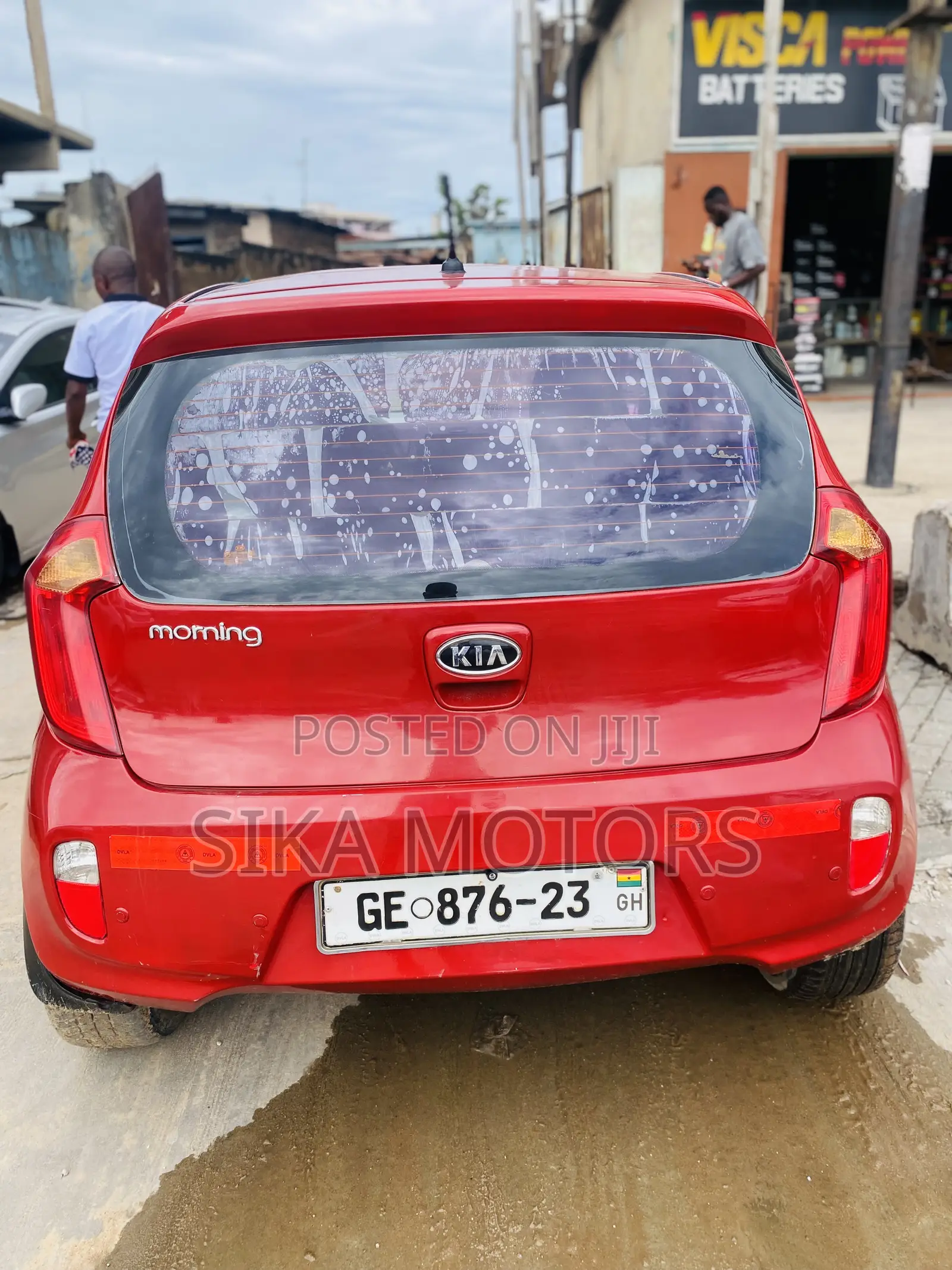 Kia Morning 2013 Red