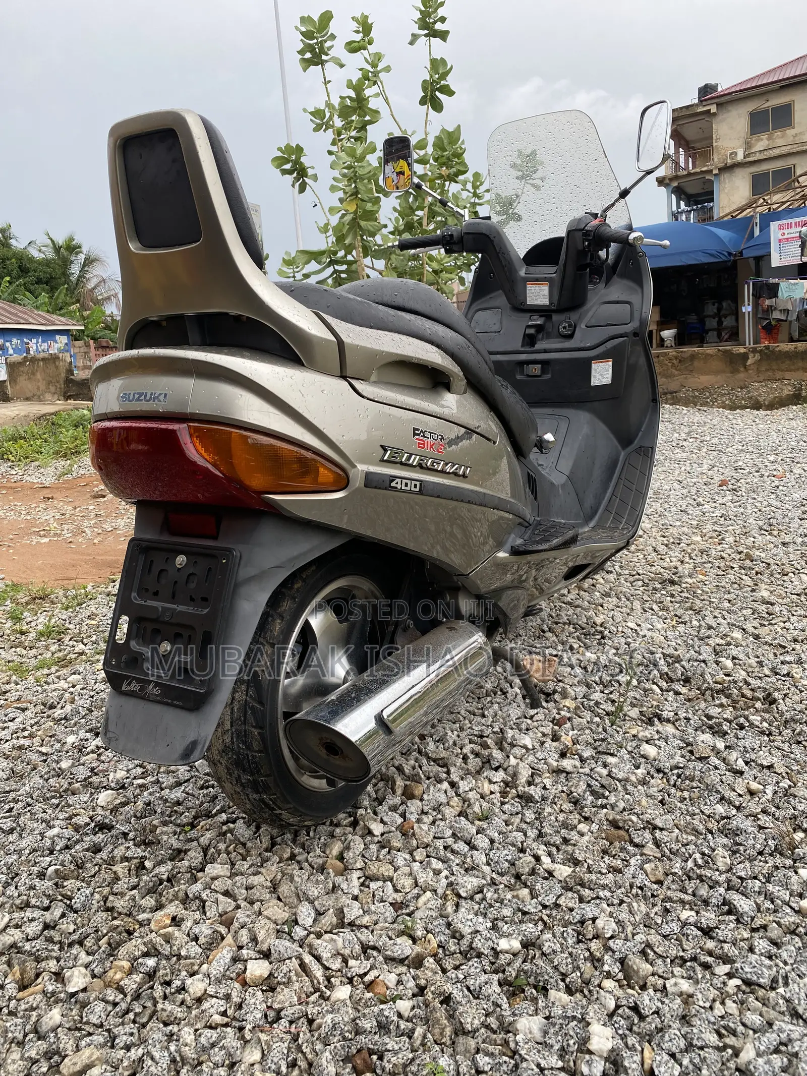 Suzuki Burgman 2018 Brown