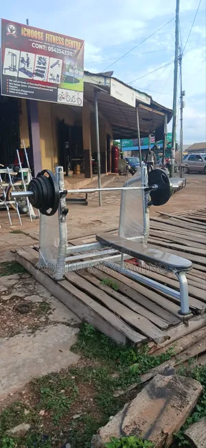 Olympic Standard Bench + 110kg Load
