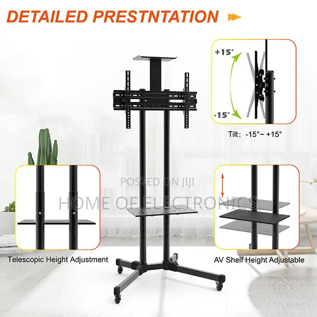 Order for Universal Trolley Mobile Tv Stand With Wheels(32-70)
