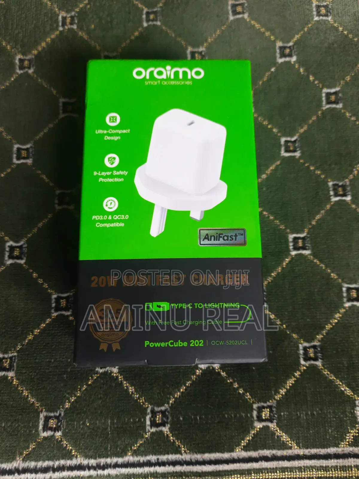 Oraimo 20w Fast Charger