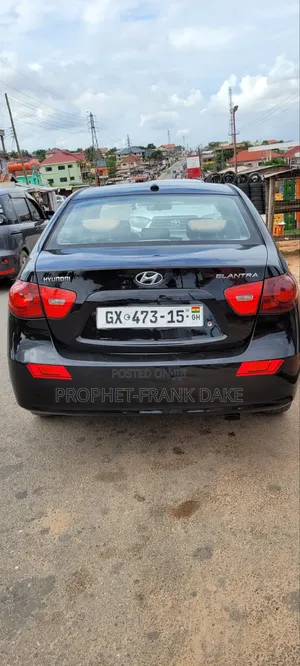 Hyundai Elantra 2008 Black
