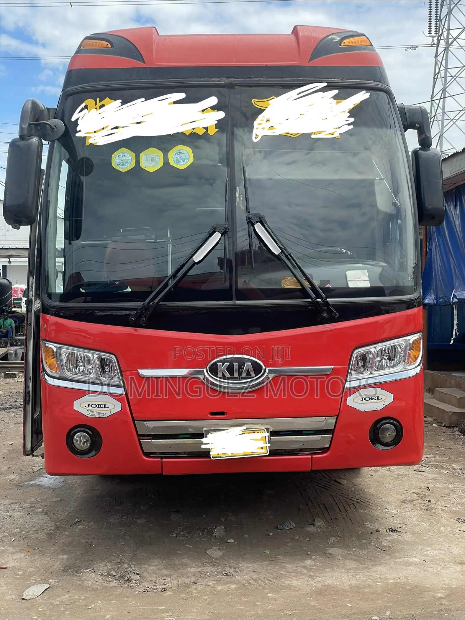 Kia Granbird 2014 Red