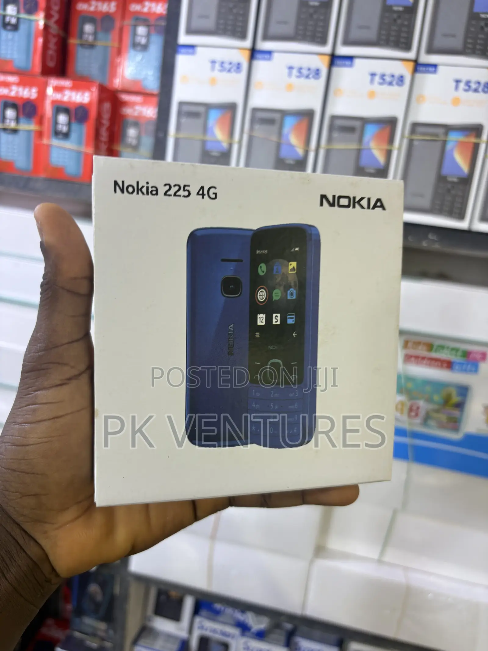 New Nokia 225 4G Black