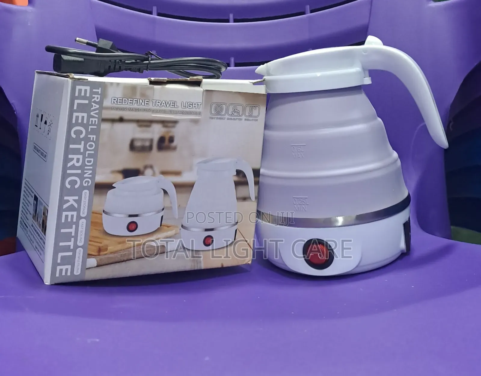 600ml Redefine Travelfoldable Electric Kettle