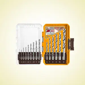 Ingco 15 PCS M2 HSS Drill Bits Set - Akdl51508