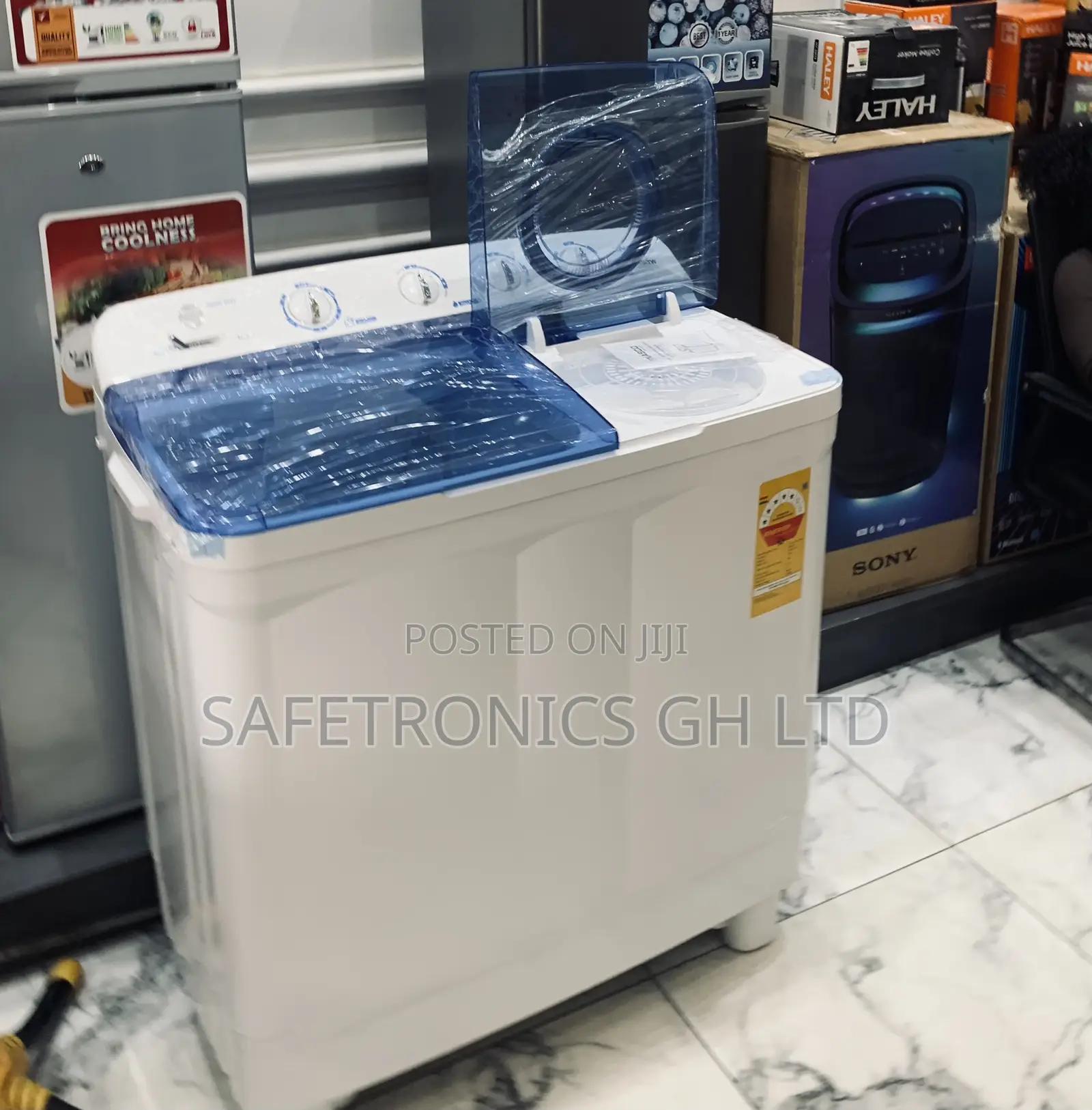 Try Out Nasco 11kg Twin Tub Washing Machine