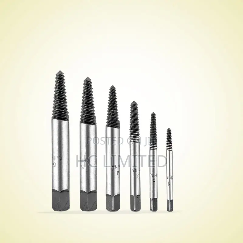 Ingco 6 Pcs Screw Extractor Set