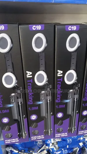 Ai Face Tracking Selfie Stick Tripod (C19)