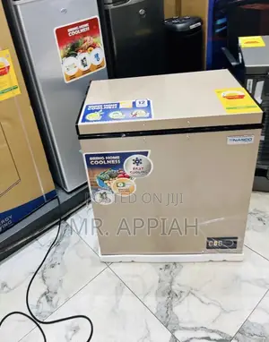 Super Affordable Nasco Nas-200fl 1 Door Chest Freezer(Gold)150l