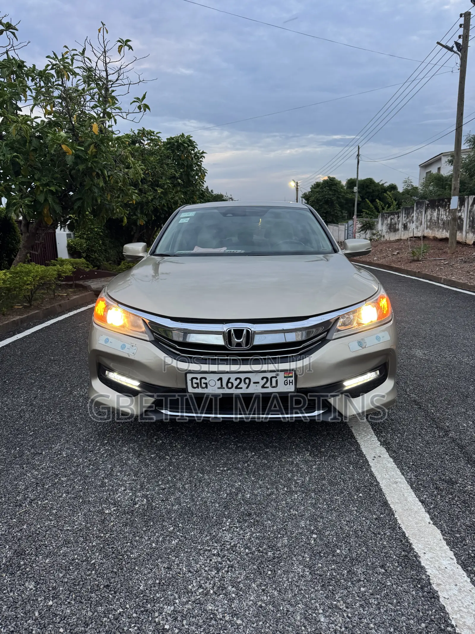 Honda Accord 2017 Gold