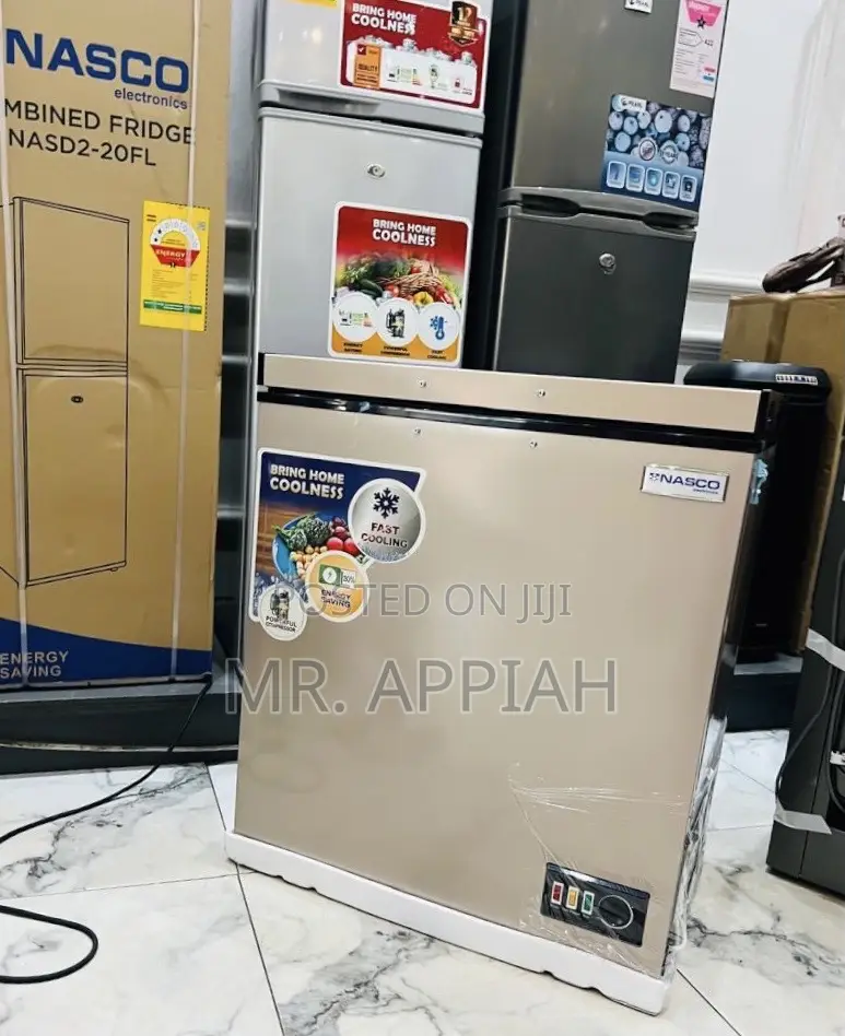 Direct Cooling Nasco 1 Door Chest Freezer(Nas-200fl)Gold 