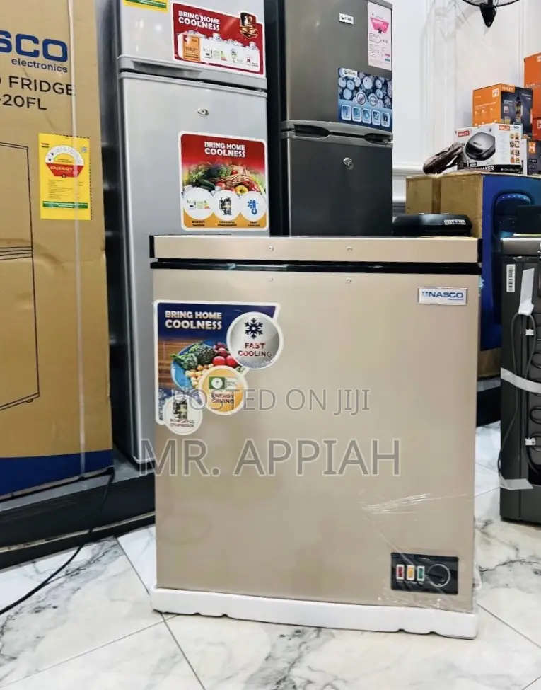 Super Affordable Nasco 1 Door Electric Chest Freezer(Nas-200)Gold