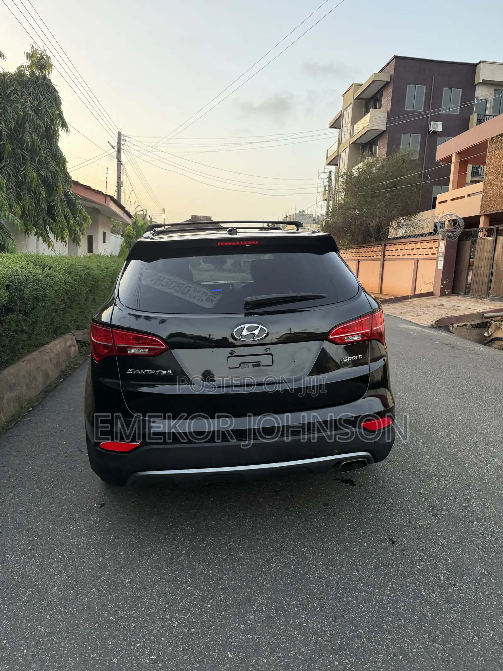 Hyundai Santa Fe SE AWD 2018 Black