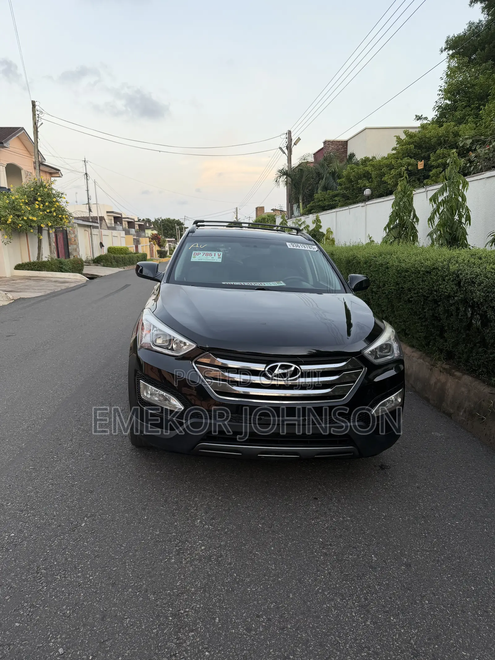 Hyundai Santa Fe SE AWD 2018 Black