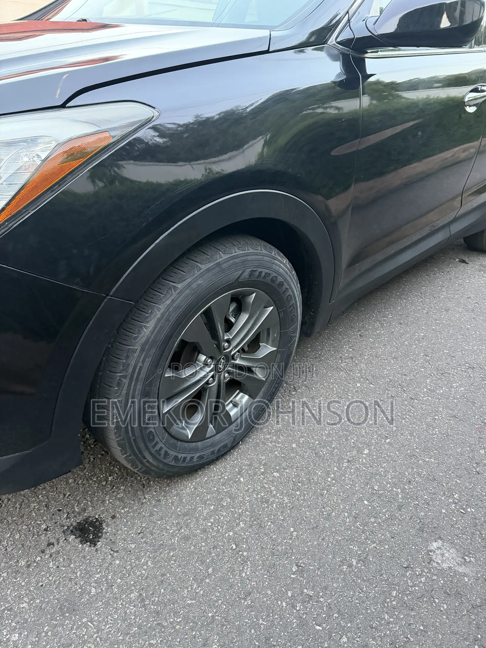 Hyundai Santa Fe SE AWD 2018 Black