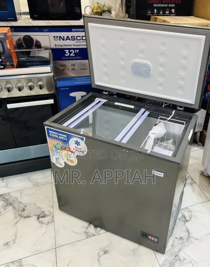 Super Classic Nasco Single Door Chest Freezer(Nas-250fl)200l