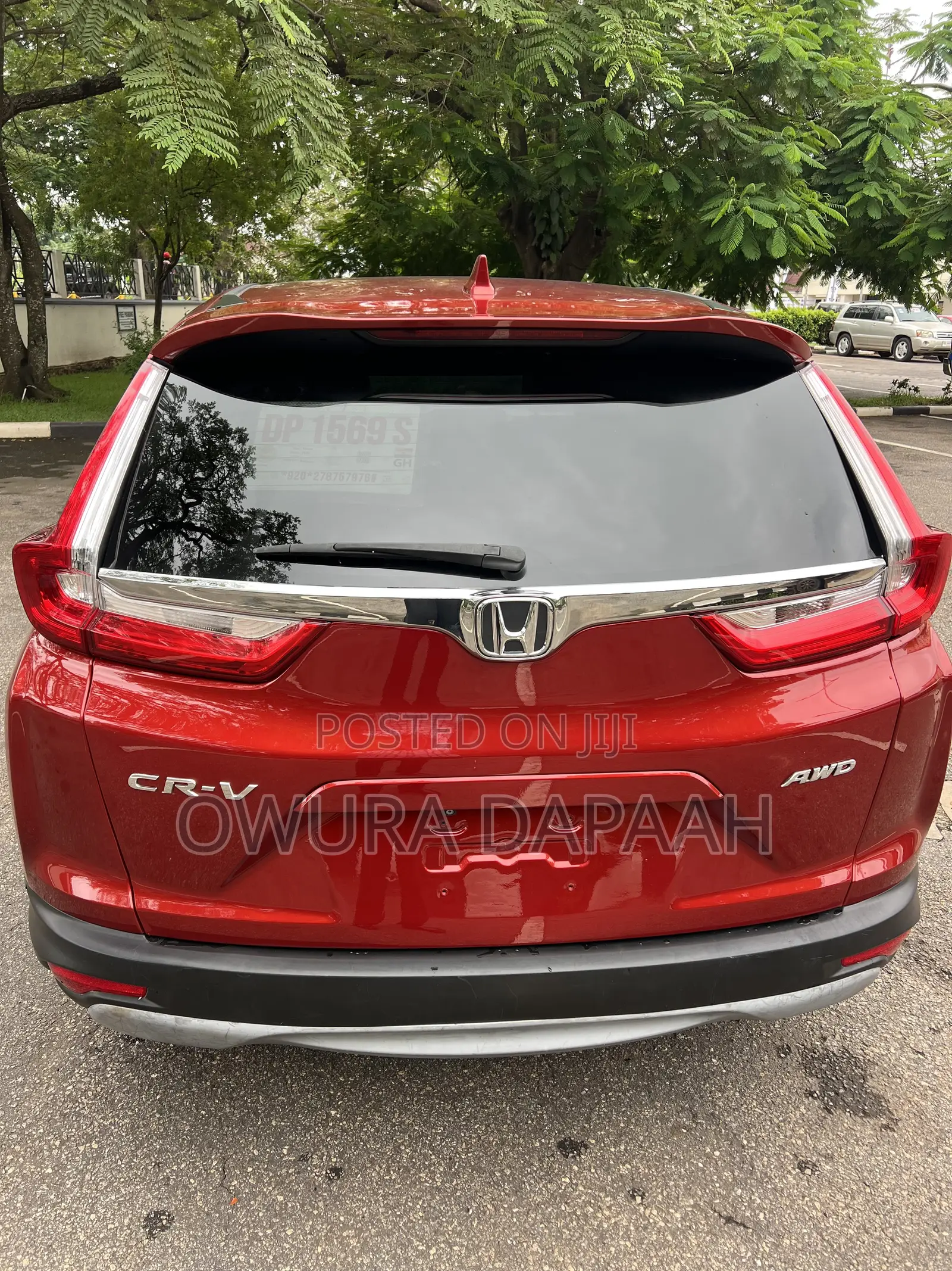 Honda CR-V EX AWD 2019 Orange