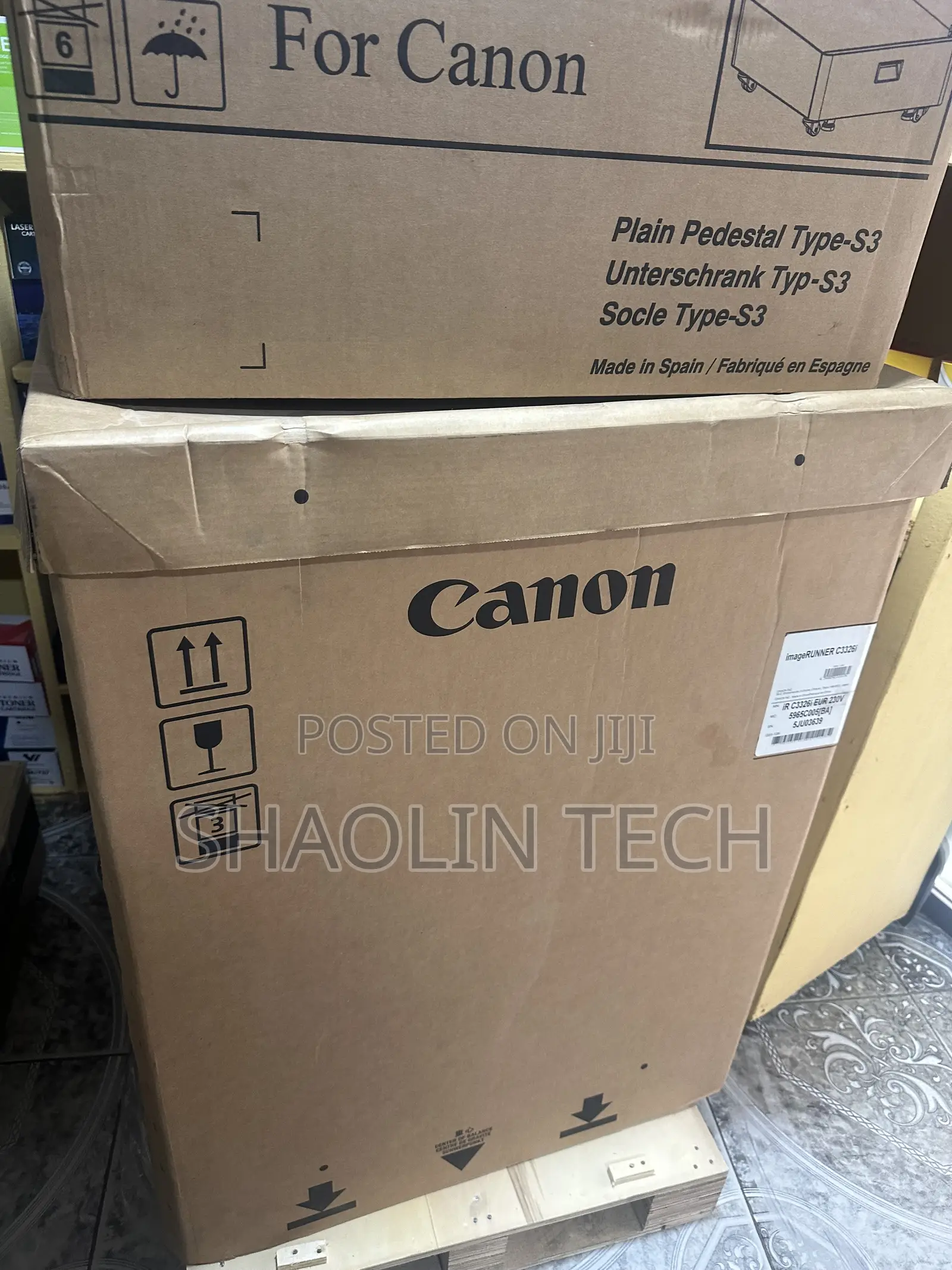 Canon Imagerunner C3326i Printer and Pedestal