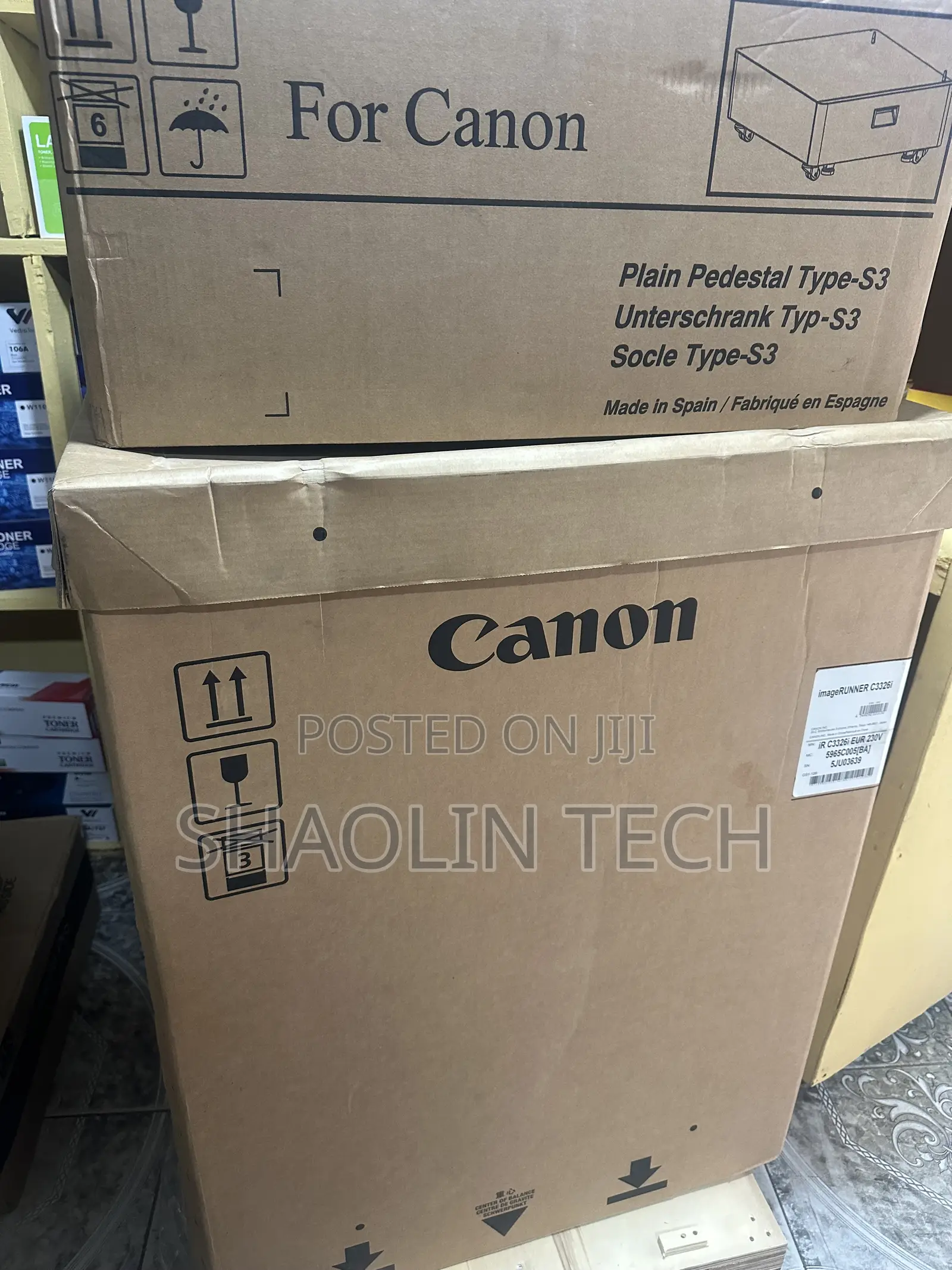 Canon Imagerunner C3326i Printer and Pedestal