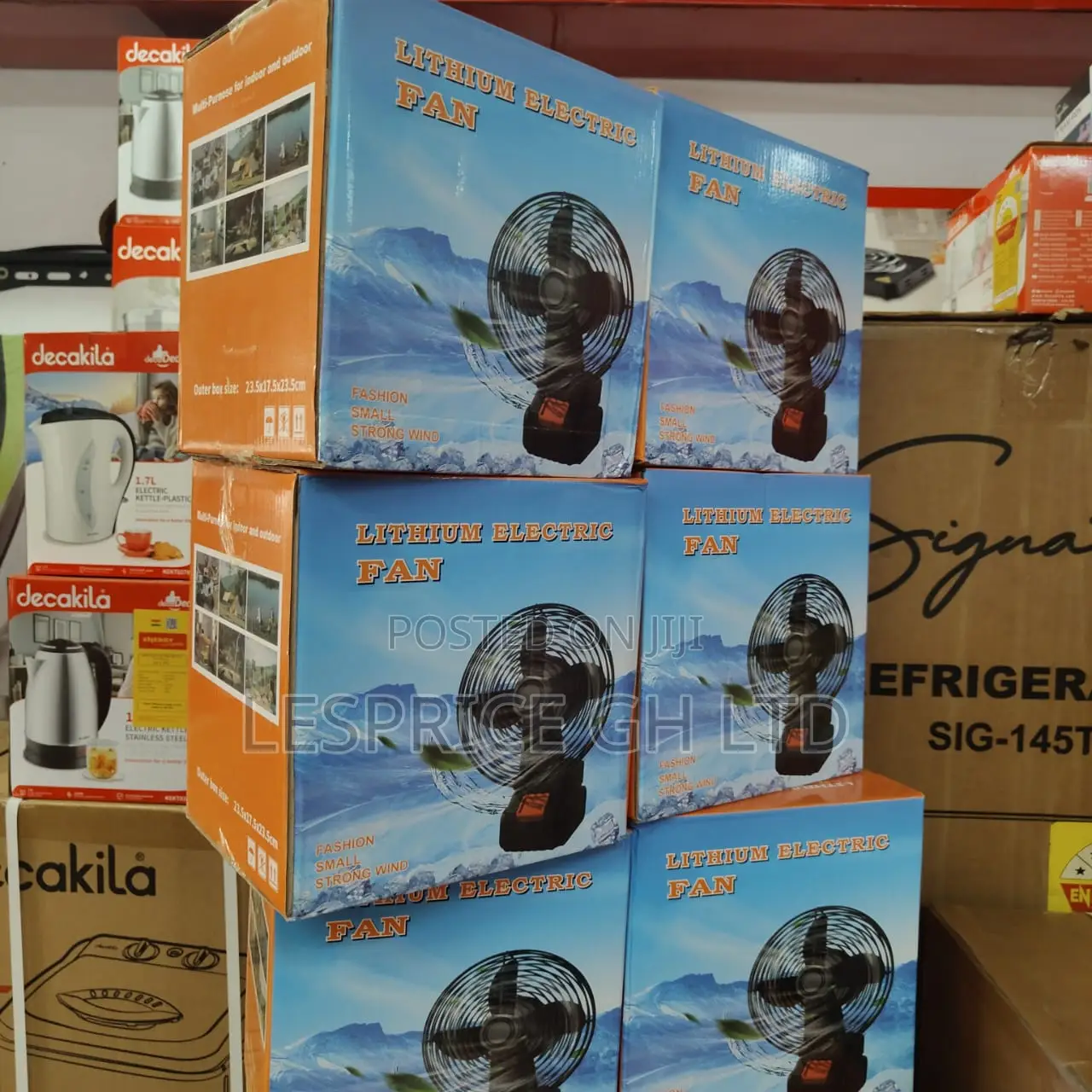 Nice and Portable Mini Rechargeable Fan