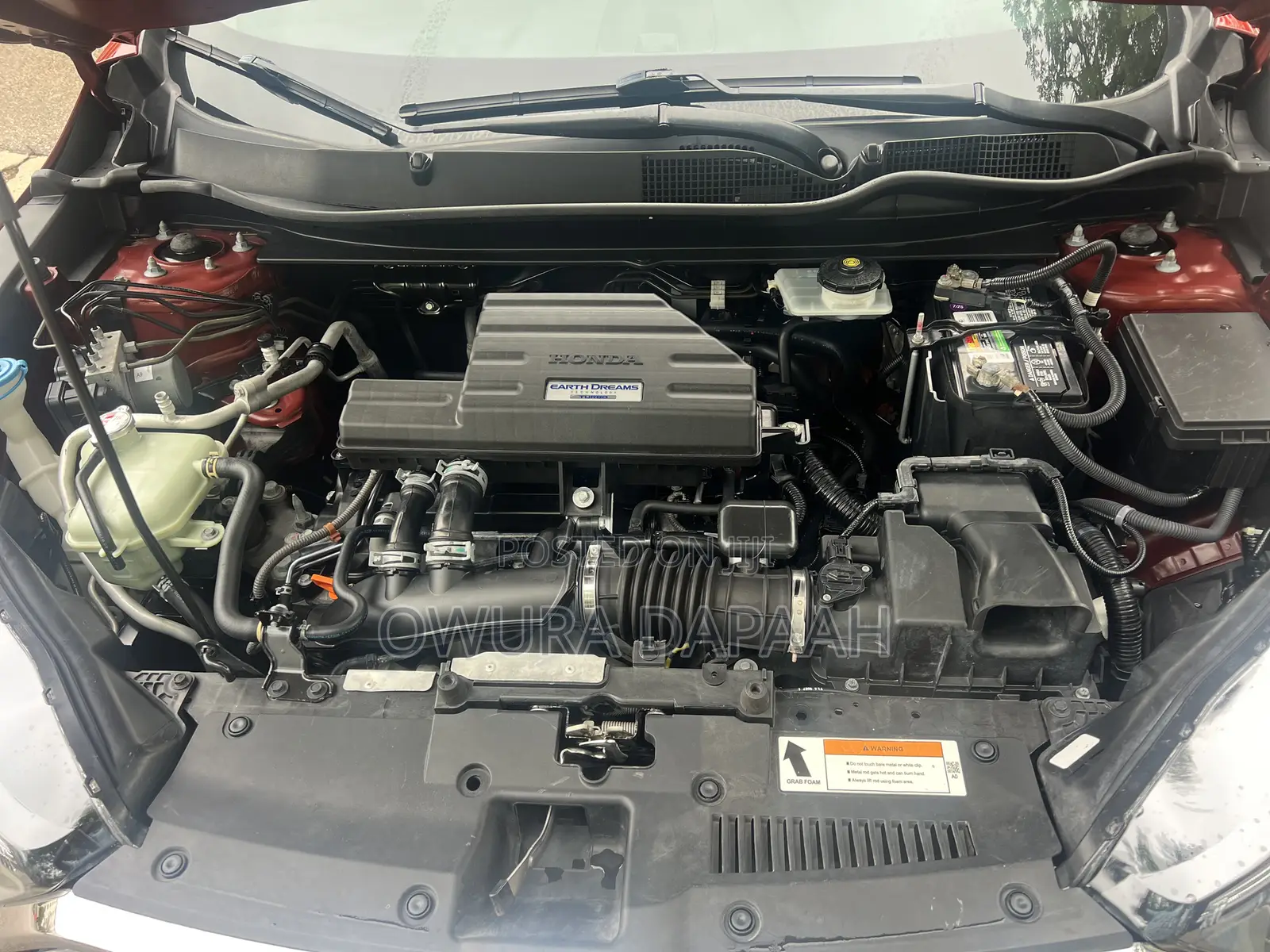 Honda CR-V EX AWD 2019 Orange