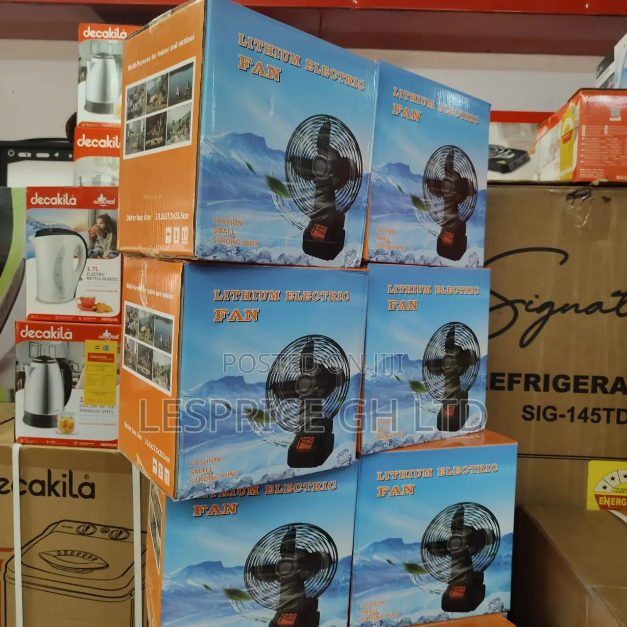 Promotion Promotion on Our Superb Mini Rechargeable Outdoor Fan