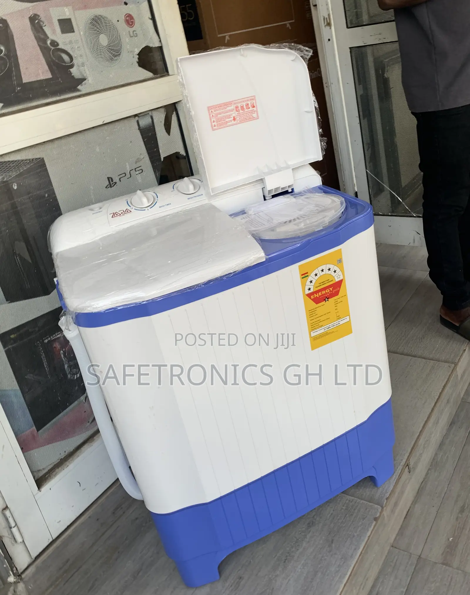 High Efficiency Zara-Zar-70tw 7kg Semi-Automatic Top Load Washer