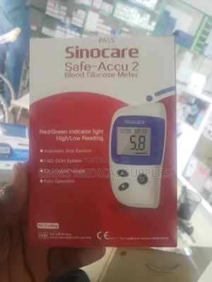 Sinocare Safe Accu2 Glucometer