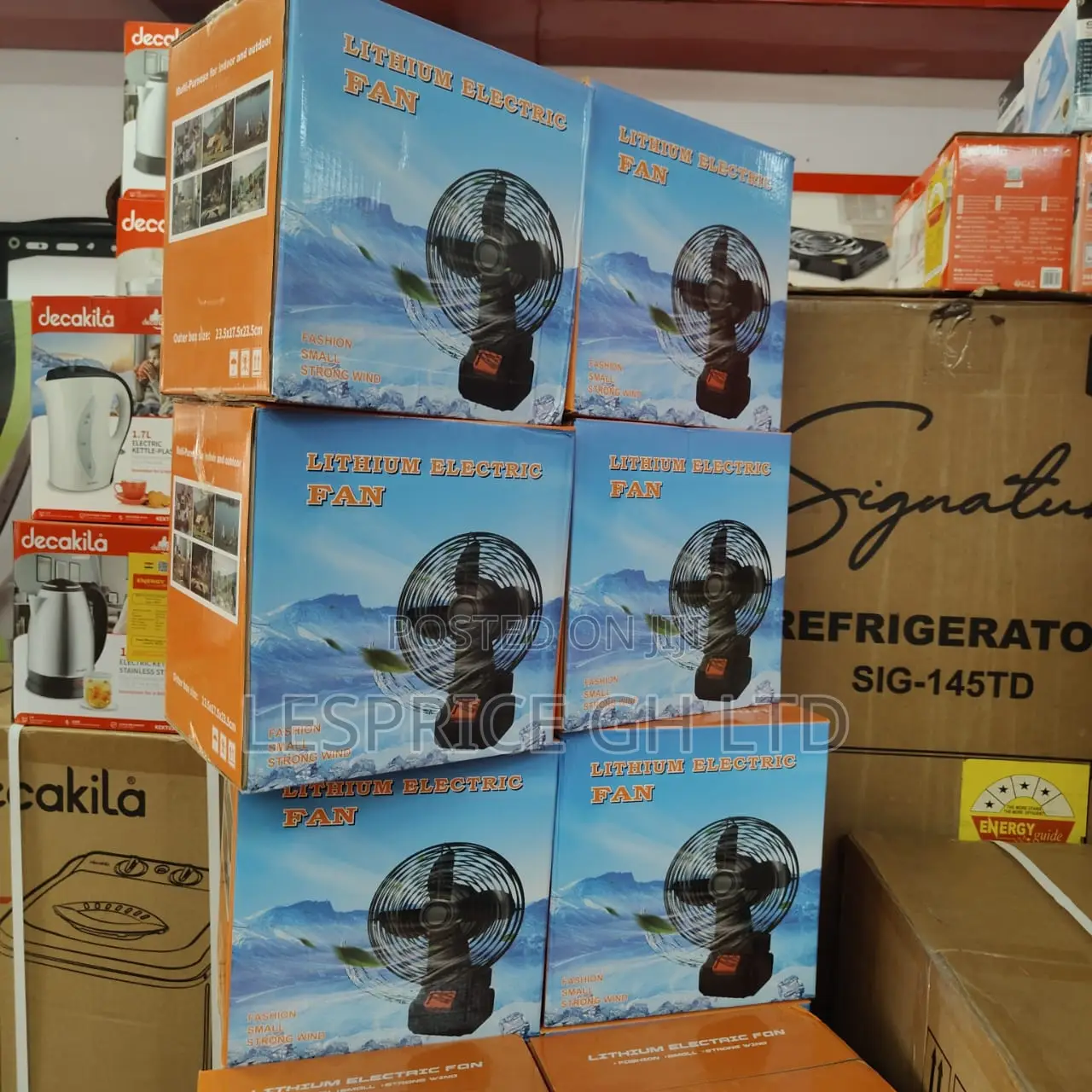 Save Energy and Money on Our New Mini Rechargeable Outdoor Fan