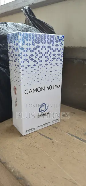 New Tecno Camon 40 Pro 5G 256 GB Black