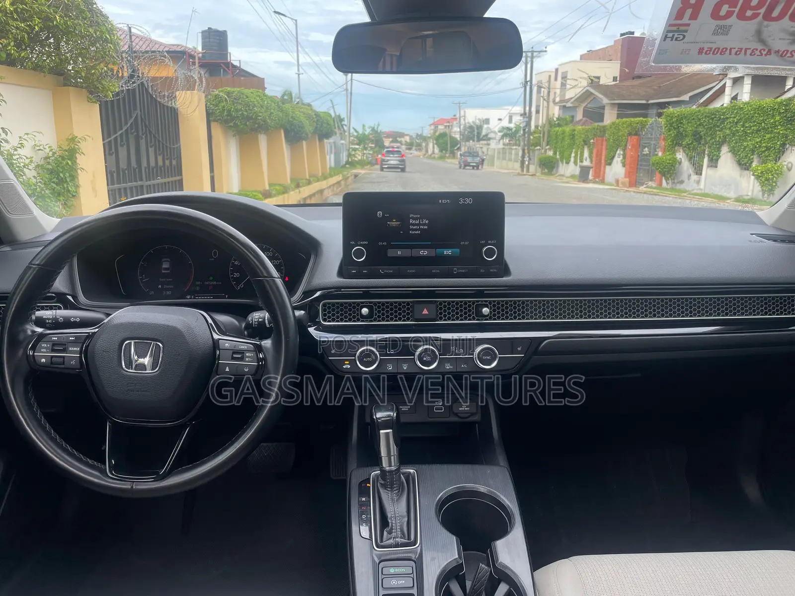 Honda Civic EX 2022 Gray