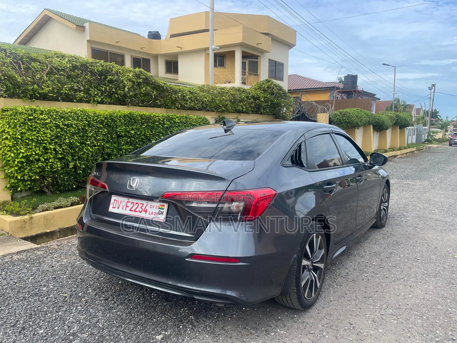 Honda Civic EX 2022 Gray