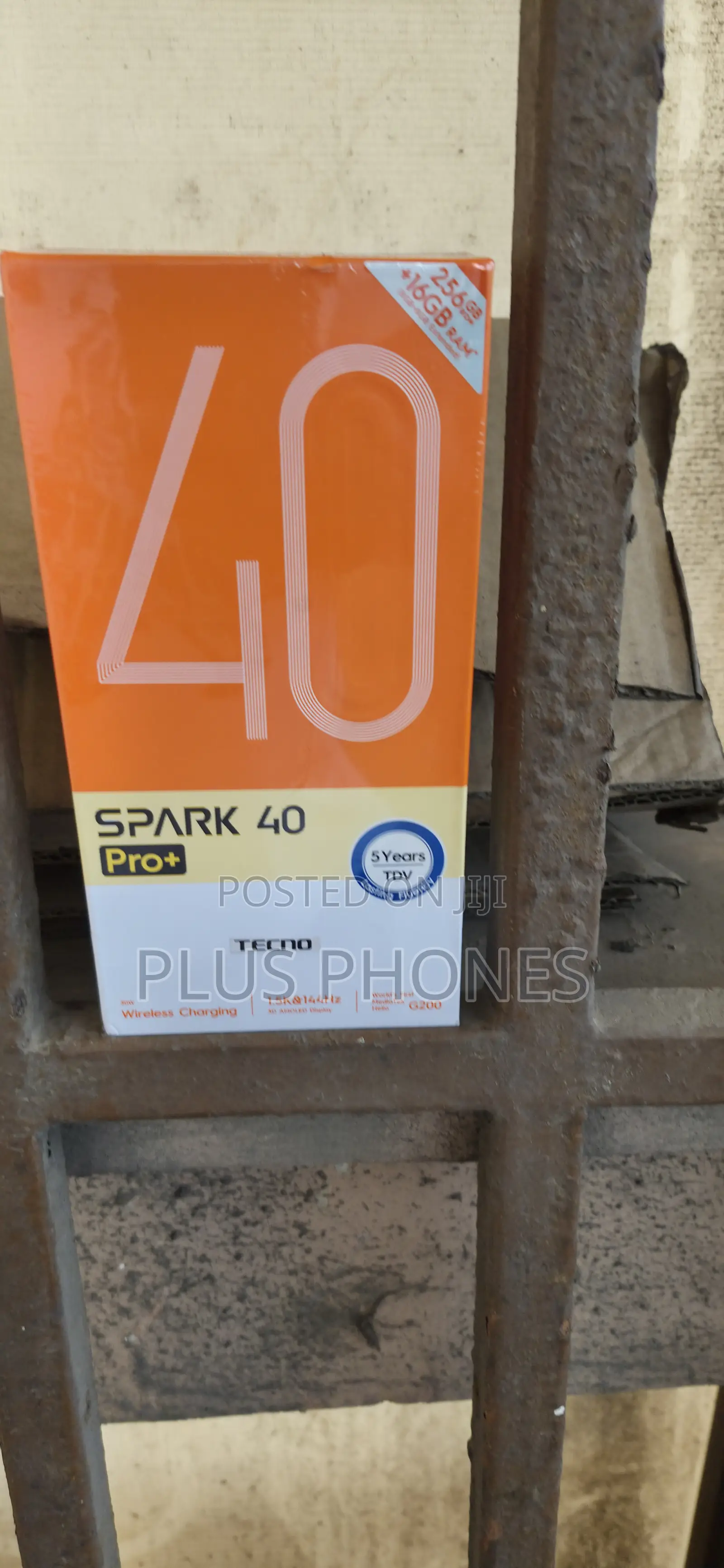 New Tecno Spark 40 Pro+ 256 GB Gray