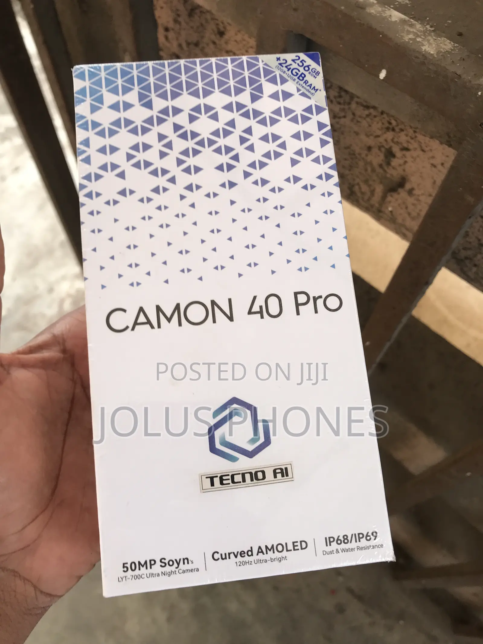 New Tecno Camon 40 Pro 5G 256 GB Blue