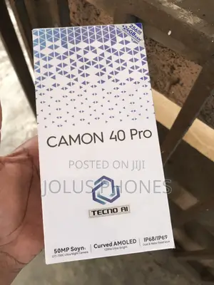 New Tecno Camon 40 Pro 5G 256 GB Blue