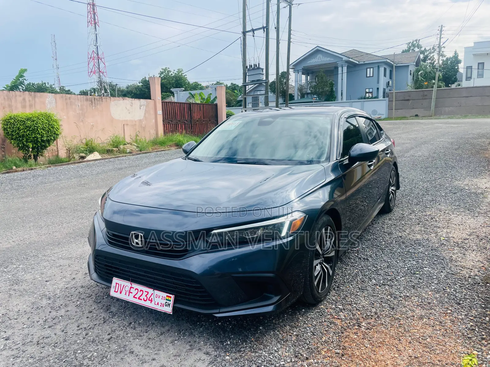 Honda Civic EX 2022 Gray