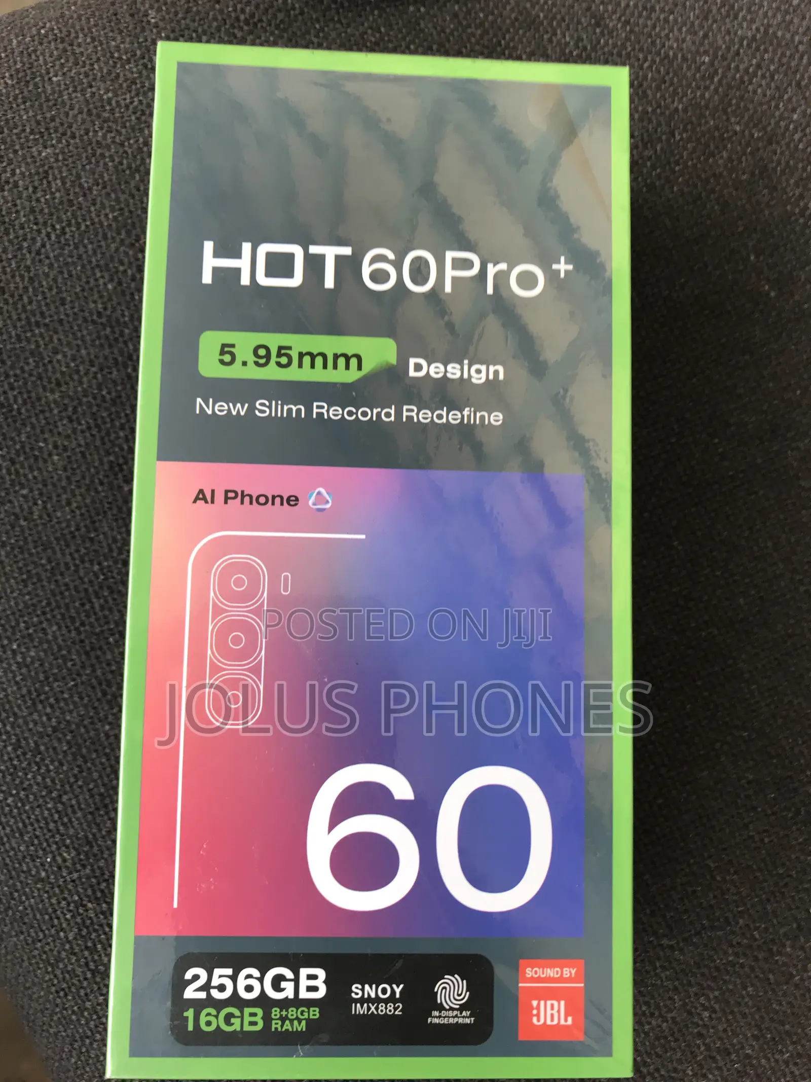 New Infinix Hot 60 Pro+ 256 GB Black