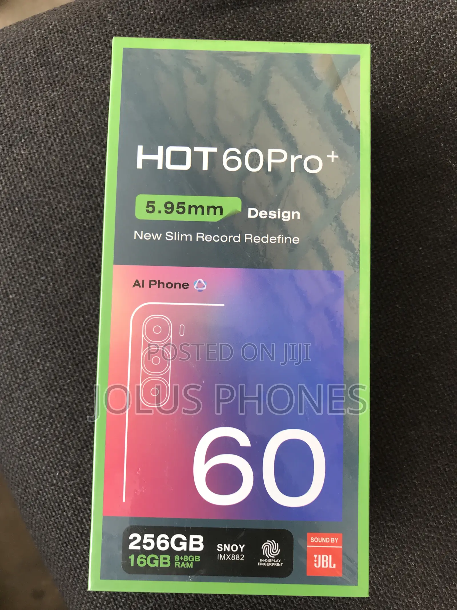 New Infinix Hot 60 Pro+ 256 GB Black