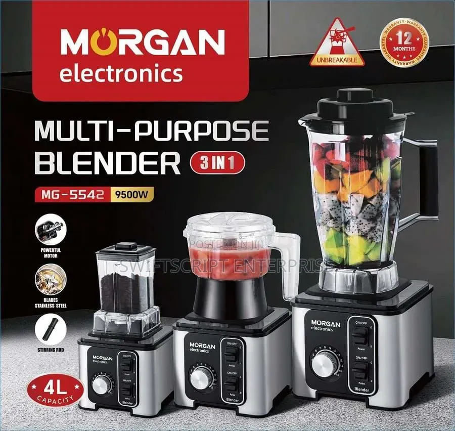 3 in 1 Multipurpose Blender