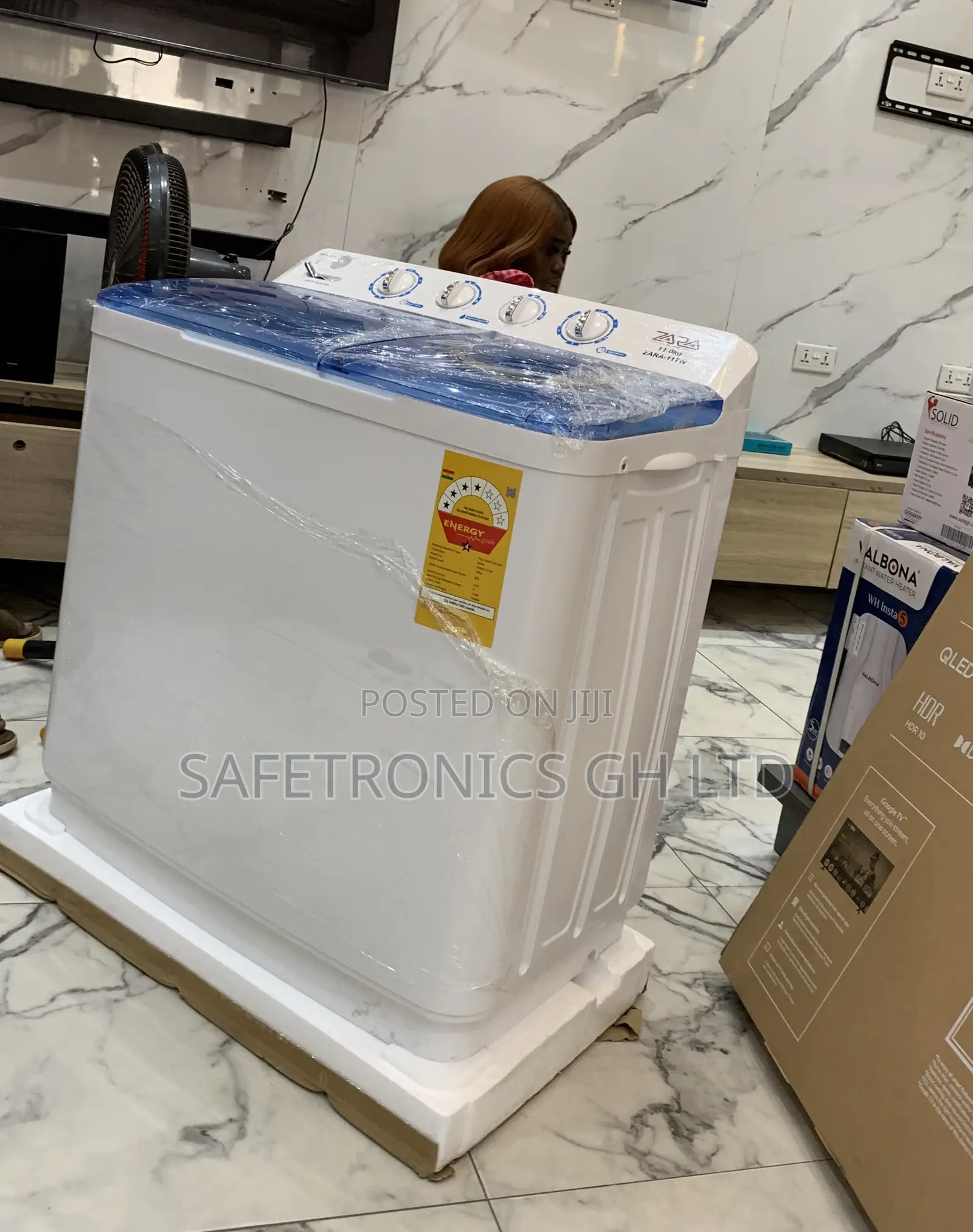 Kindly Shop Zara-13tw Twin Tub Washing Machine 13kg
