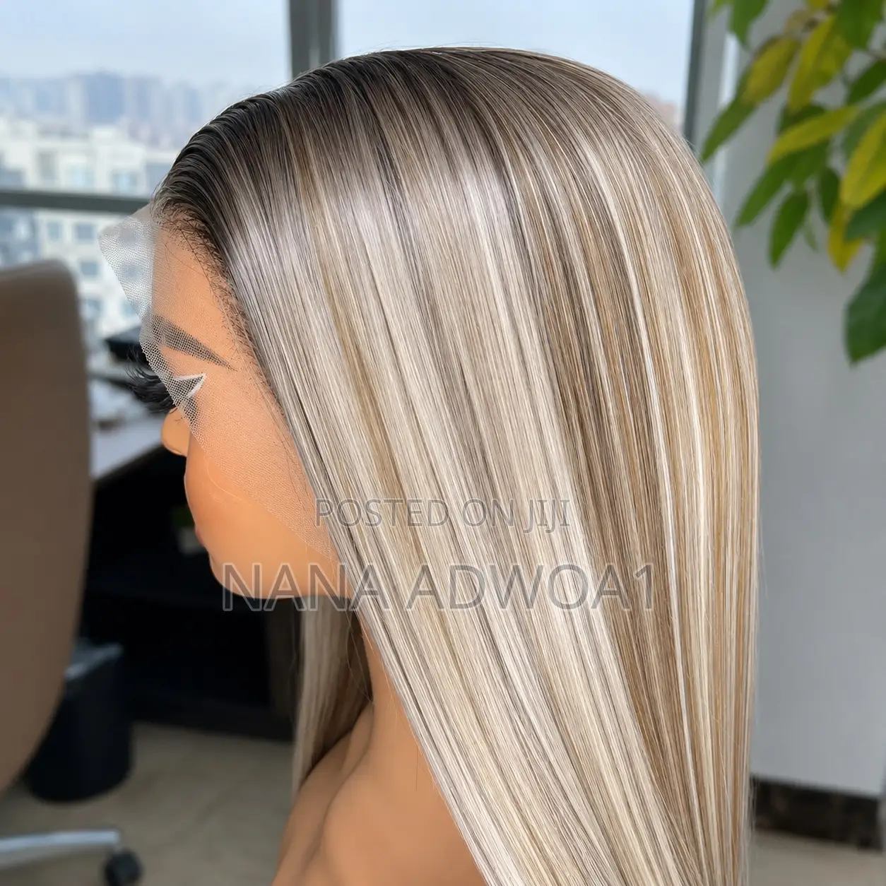 Silky Straight Blonde Unit
