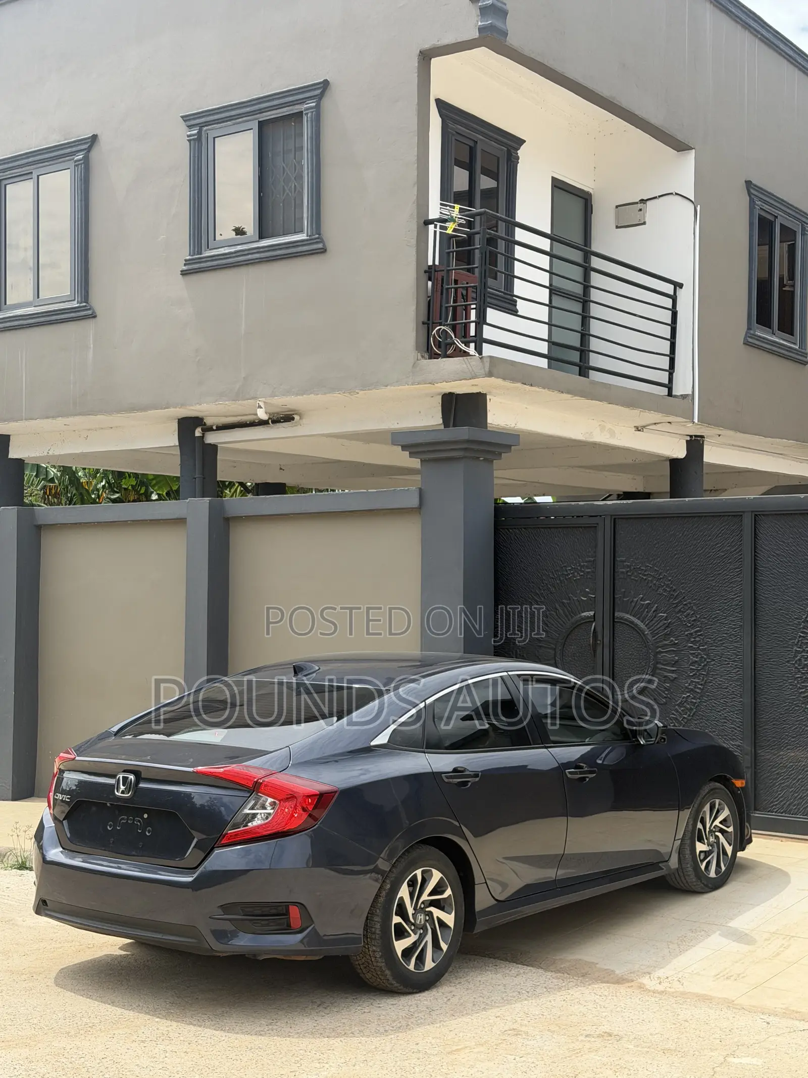 Honda Civic EX Sedan 2018 Black